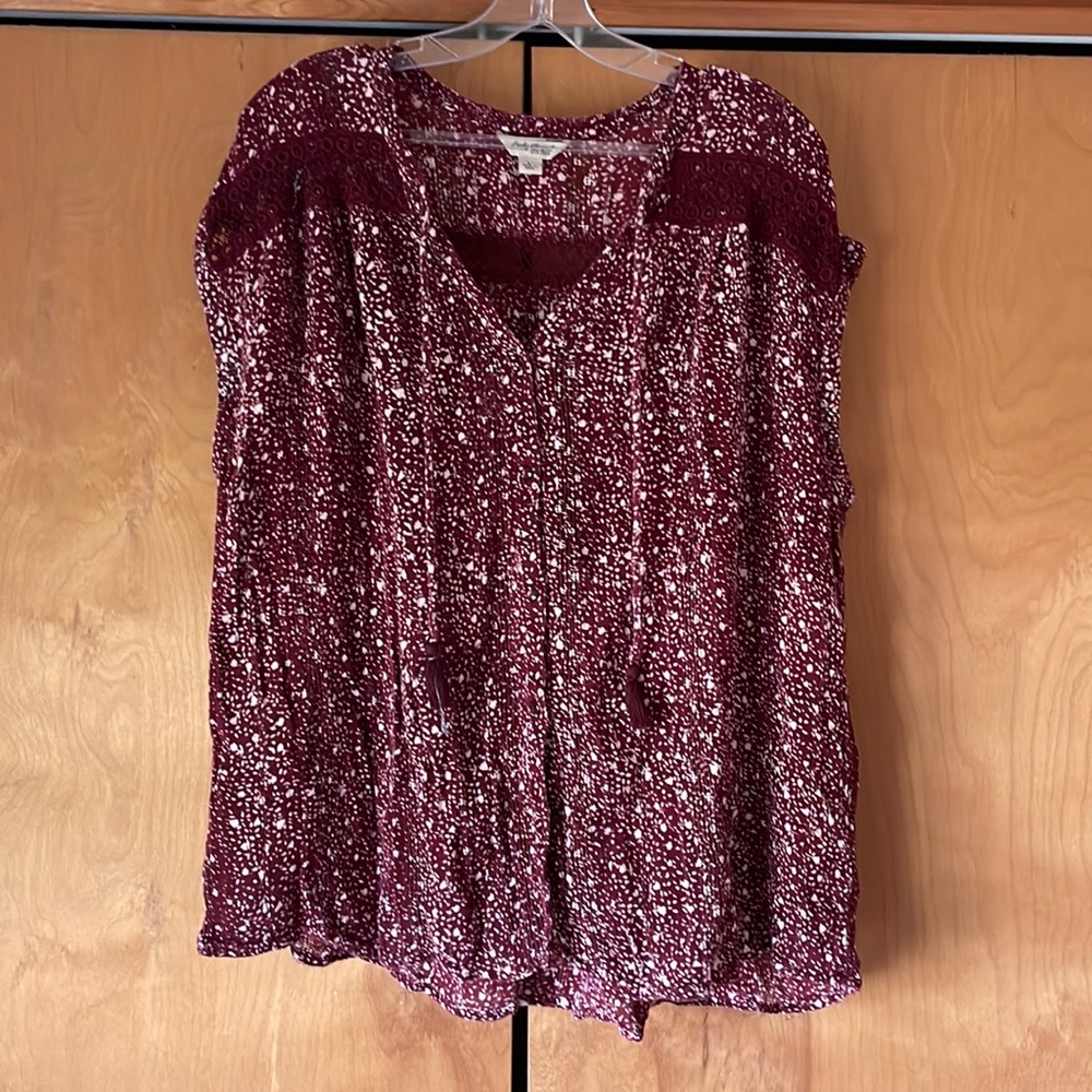 Lucky Brand boho too, size L